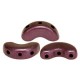 Les perles par Puca® Arcos beads Metallic mat dark violet 23980/94108